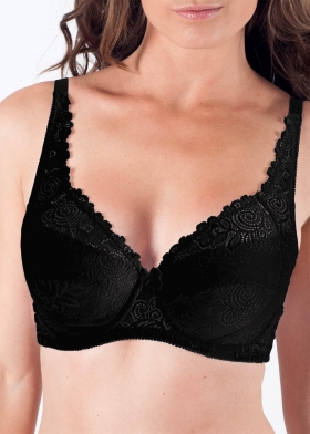 Svart Dominique bh fr�n PXC Underwear